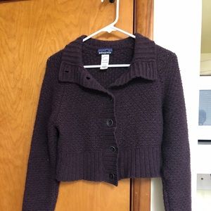 Patagonia cropped sweater